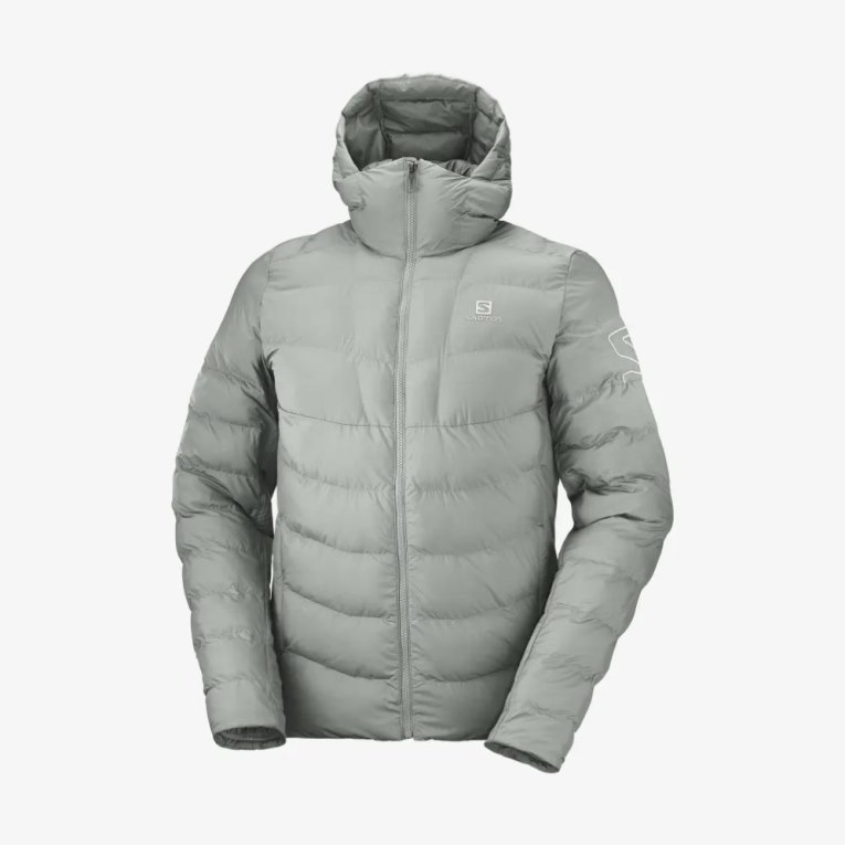 Grey Salomon Essential Xwarm Men's Insulated Jackets | PH 13608A